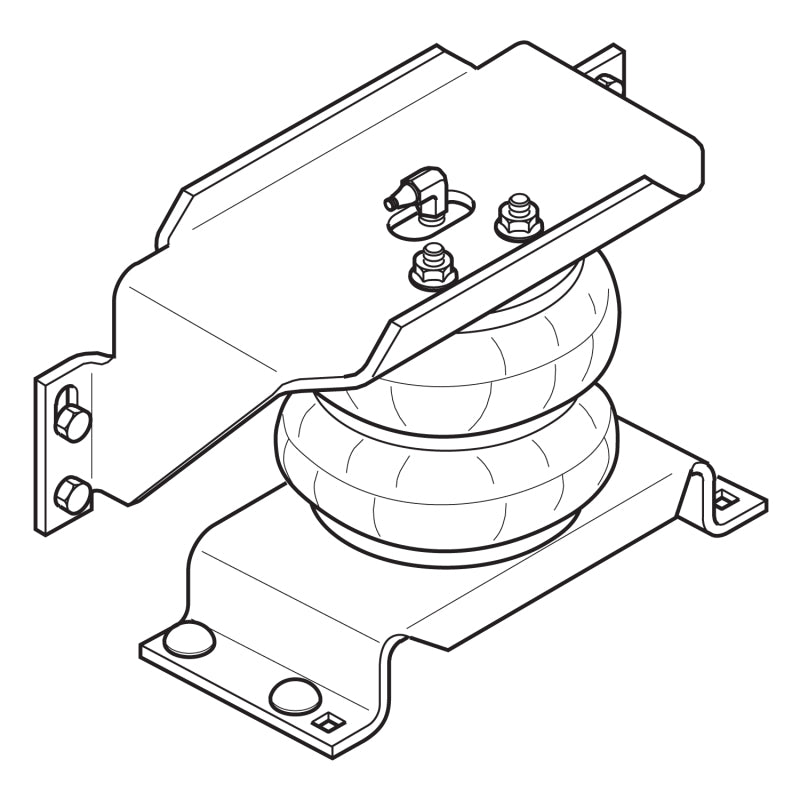 Firestone 2478 - Ride-Rite Air Helper Spring Kit Front 07-17 Dodge RAM 3500HD Cab 2WD/4WD (W21760)