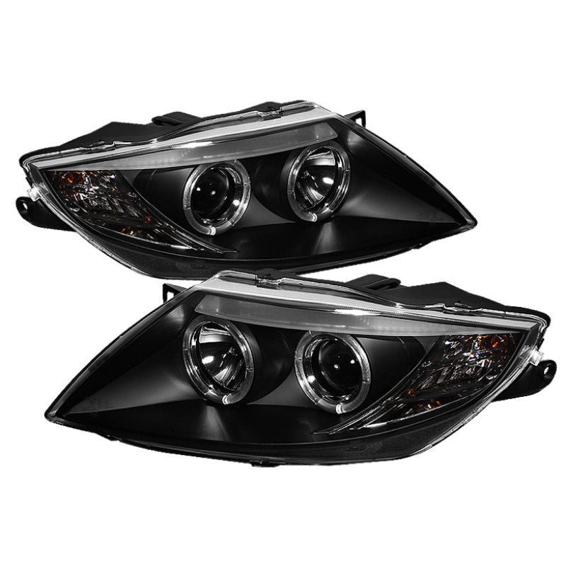 SPYDER 5029676 - Spyder BMW Z4 03-08 Projector Headlights Xenon/HID Model OnlyLED Halo Black PRO-YD-BMWZ403-HID-BK