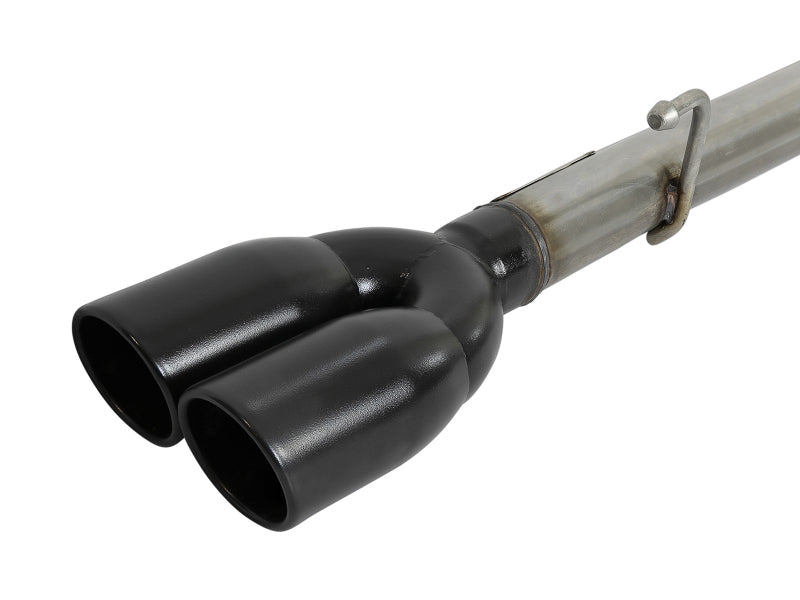 aFe 49-34139-B FITS Gemini XV 3in 304 SS Cat-Back Exhaust w/ Cutout 19-21 GM Silverado/Sierra 1500 V8- w/ Black Tips
