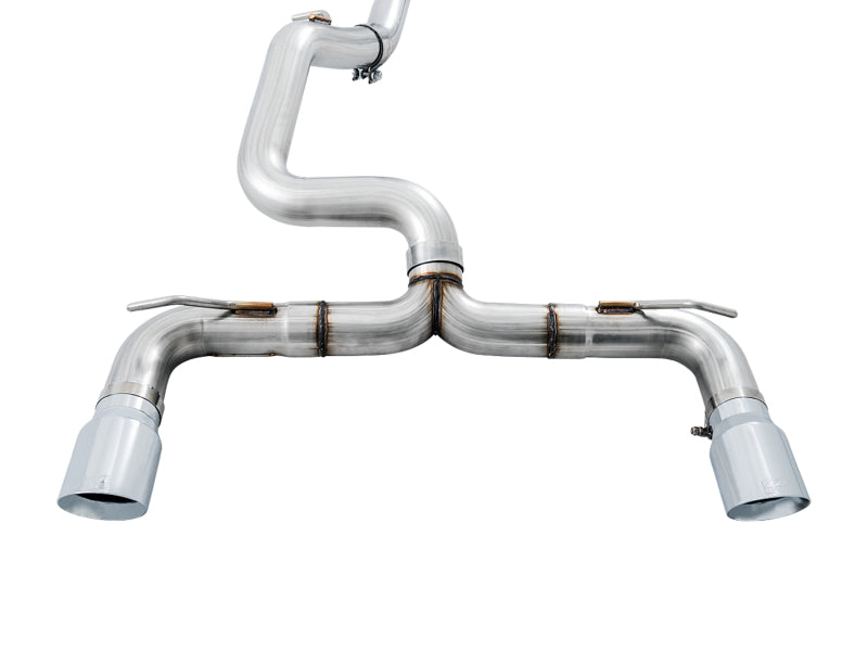 AWE Tuning 3020-32030 FITS Ford Focus RS Track Edition Cat-back Exhaust - Chrome Silver Tips