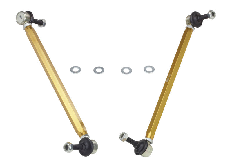 Whiteline KLC105 - 02-06 R53 & 06+ R56 Mini Cooper S Front Swaybar link kit-adjustable ball end links