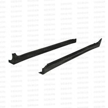 Load image into Gallery viewer, Seibon SS0809MITEVOX-VR FITS 08-10 Mitsubishi Evo X VR-style Carbon Fiber Side Skirts