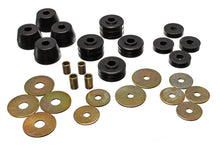 Load image into Gallery viewer, Energy Suspension 5.4101G FITS 5.4101G - D100-300 2&amp;4Wd Body MountsBlack