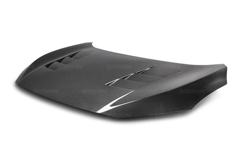 Seibon HD16HDCV-TS FITS 2016-2018 Honda Civic Coupe/Sedan/Hatchback TS-Style Carbon Fiber Hood