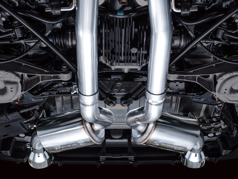 AWE Tuning 3015-32400 FITS AWE 2023 Nissan Z RZ34 RWD Touring Edition Catback Exhaust System w/ Chrome Silver Tips