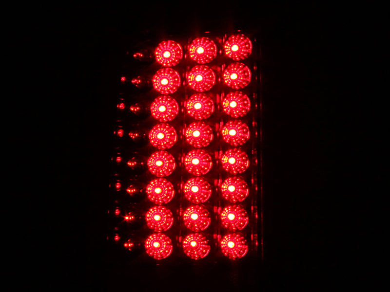 ANZO - [product_sku] - ANZO 2008-2015 Ford F-250 LED Taillights Red/Clear - Fastmodz