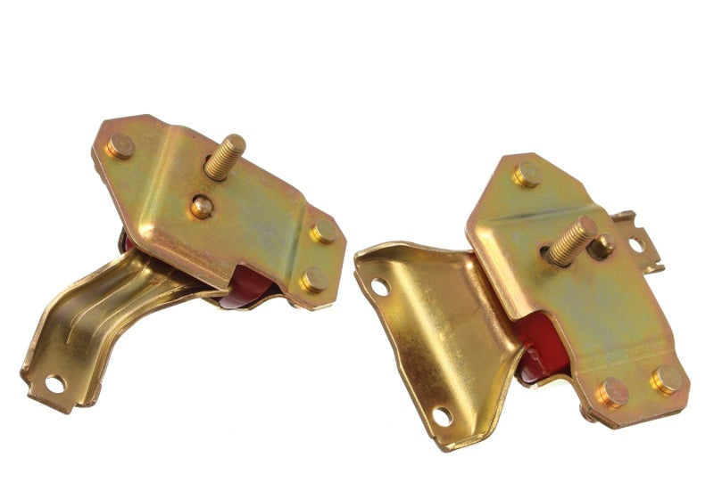 Energy Suspension 4.1127R - Mustang 4.6L Motor MountsRed