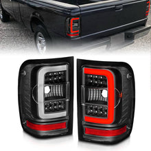 Load image into Gallery viewer, ANZO 311390 -  FITS: 2001-2011 Ford Ranger LED Tail Lights w/ Light Bar Black Housing Clear Lens