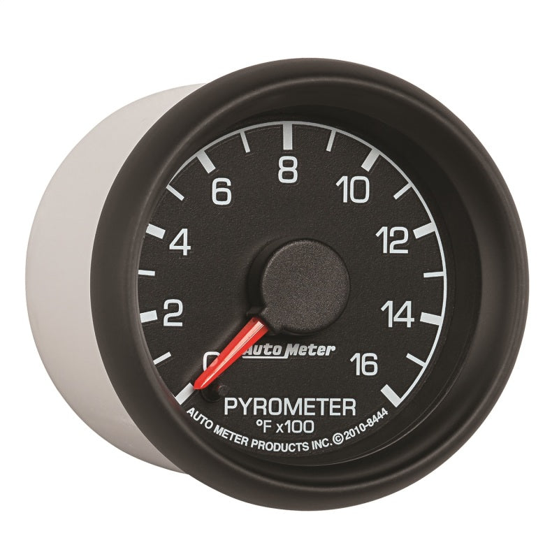 AutoMeter 8444 - Autometer Factory Match Ford 52.4mm Full Sweep Electronic 0-1600 Deg F EGT/Pyrometer Gauge