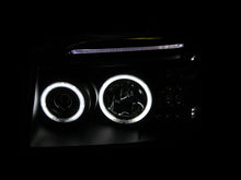 Load image into Gallery viewer, ANZO 111172 FITS: 2001-2004 Nissan Frontier Projector Headlights w/ Halo Black (CCFL)