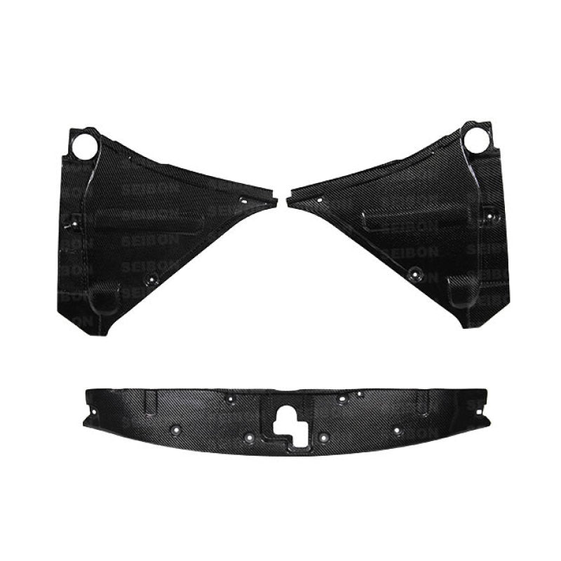 Seibon CP0910NSGTR FITS 09-10 Nissan GT-R R35 Carbon Fiber Cooling Plate