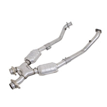 Load image into Gallery viewer, BBK 1670 FITS 99-04 Mustang 4.6 GT / Cobra High Flow X Pipe With Catalytic Converters2-1/2