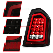 Load image into Gallery viewer, ANZO 321343 FITS: 11-14 Chrysler 300 LED Taillights Black w/ Sequential