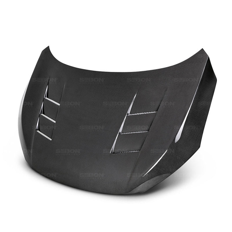 Seibon HD16HDCV-TS FITS 2016-2018 Honda Civic Coupe/Sedan/Hatchback TS-Style Carbon Fiber Hood