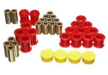 Load image into Gallery viewer, Energy Suspension 7.3119R - 95-98 Nissan 240SX (S14) Red Rear Control Arm Bushing Set (Must reuse existing out