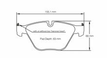 Load image into Gallery viewer, Pagid Racing 8053 RST3 Compound Brake Pads