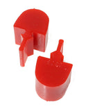 Energy Suspension 3.9102R FITS GM Pull Thru Style Red Bump Stop Set
