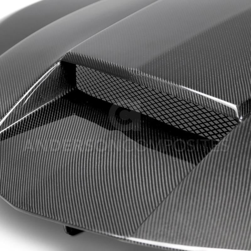 Anderson Composites AC-HD16CHCAM-CP-DS FITS 2016+ Chevy Camaro Carbon Fiber Double Sided Hood