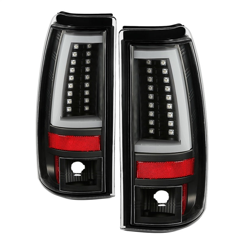 SPYDER 5085849 - Spyder 03-06 Chevy Silverado(Does Not Fit Stepside) LED Tail LightsAll Black ALT-YD-CS03V2-LED