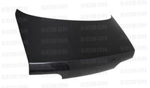 Load image into Gallery viewer, Seibon TL9094NSR32 FITS 90-94 Nissan Skyline R32 OEM Carbon Fiber Trunk Lid