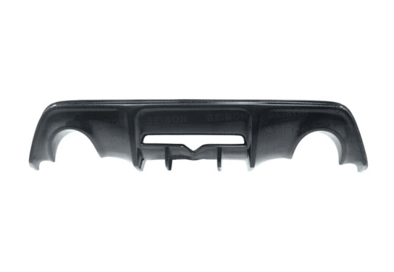 Seibon RDC1213SCNFRS FITS 12-13 BRZ/FRS Carbon Fiber Rear Diffuser Cover