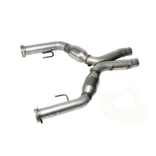 Load image into Gallery viewer, BBK 1637 FITS 05-10 Mustang 4.6 Short Mid X Pipe With Catalytic Converters 2-3/4 For Long Tube Headers