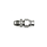 DeatschWerks 6-02-0108 - 6AN Male Flare to 5/16in Hardline Compression Adapter (Incl. 1 Olive Insert)