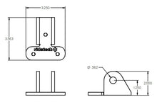 Load image into Gallery viewer, Ridetech Bracket to Mount C4 Corvette ShockWave Lower Control Arm