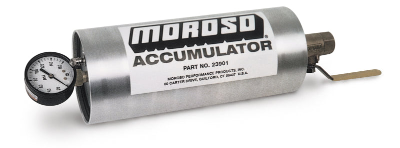 Moroso 23901 - Oil Accumulator1.5 Quart10in x 4.25in