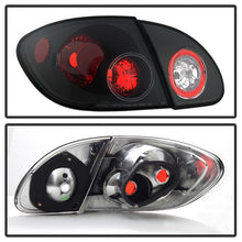 Load image into Gallery viewer, SPYDER 5007339 - Spyder Toyota Corolla 03-08 Euro Style Tail Lights Black ALT-YD-TC03-BK