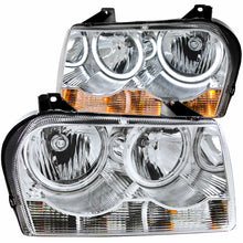 Load image into Gallery viewer, ANZO 121137 - FITS: 2005-2010 Chrysler 300 Crystal Headlights w/ Halo Chrome (CCFL)