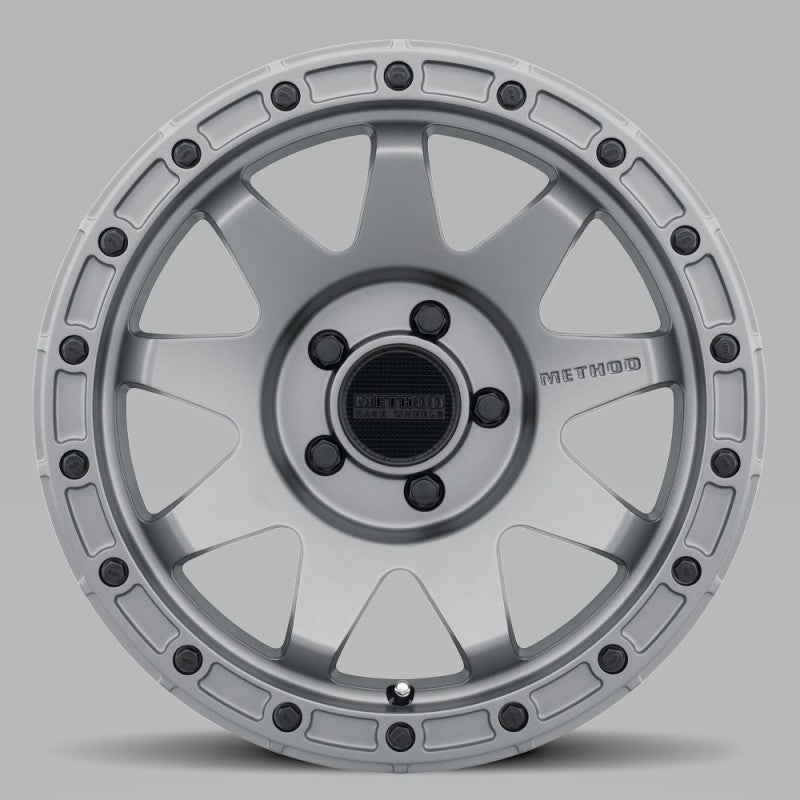Method Wheels MR31778550500 - Method MR317 17x8.5 0mm Offset 5x5 71.5mm CB Matte Black Wheel