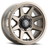 ICON 21817857345BR - Rebound Pro 17x8.5 5x5 -6mm Offset 4.5in BS 71.5mm Bore Bronze Wheel