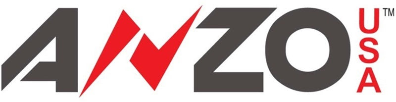 ANZO - [product_sku] - ANZO 1996-2000 Honda Civic Taillights Red/Smoke - Fastmodz