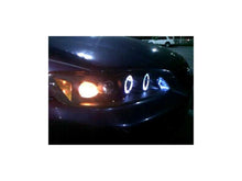 Load image into Gallery viewer, SPYDER 5010728 - Spyder Honda Accord 98-02 1PC Projector Headlights LED Halo Amber Reflctr Blk PRO-YD-HA98-AM-BK