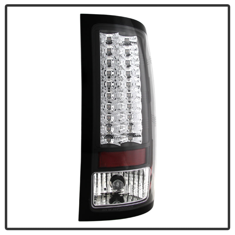 SPYDER 5014948 - Spyder GMC Sierra 07-13 (Not fit 3500 Dually 4 Rear Wheels)LED Tail Lights Black ALT-YD-GS07-LED-BK