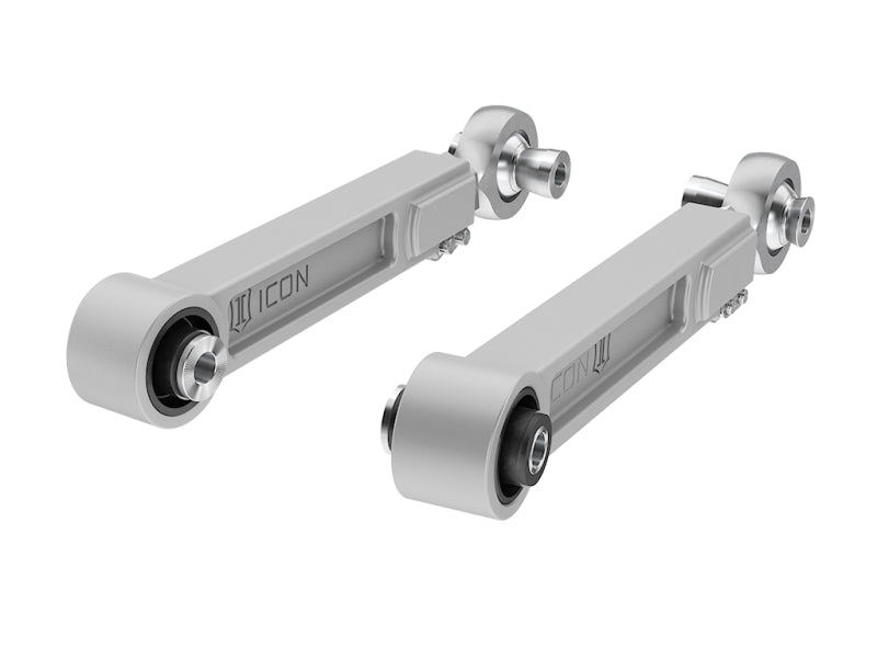 ICON 44100 - 2021+ Ford Bronco Billet Rear Upper Adjustable Link Kit