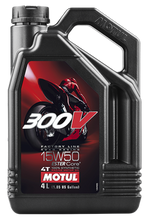 Load image into Gallery viewer, Motul 104129 FITS 4L Factory Line Road Racing 300V 15W50
