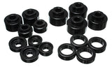Energy Suspension 4.4120G FITS 4.4120G FITS 99-07 Ford F-250/F-350 SD 2/4WD Crew Cab Body Mount SetBlack