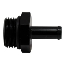 Load image into Gallery viewer, DeatschWerks 6-02-0510-B FITS 8AN ORB Male to 5/16in Male Barb Fitting (Incl O-Ring)Anodized Matte Black