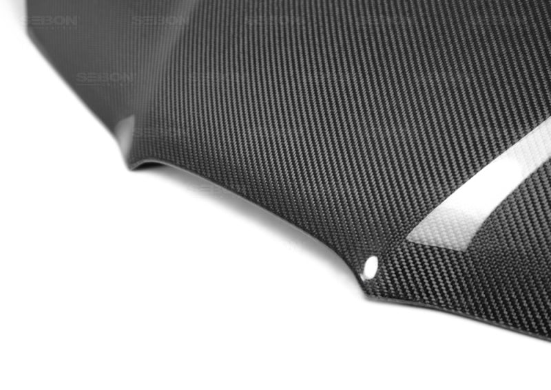 Seibon HD0607SBIMP-OE FITS 06-07 Subaru WRX/STi OEM Carbon Fiber Hood