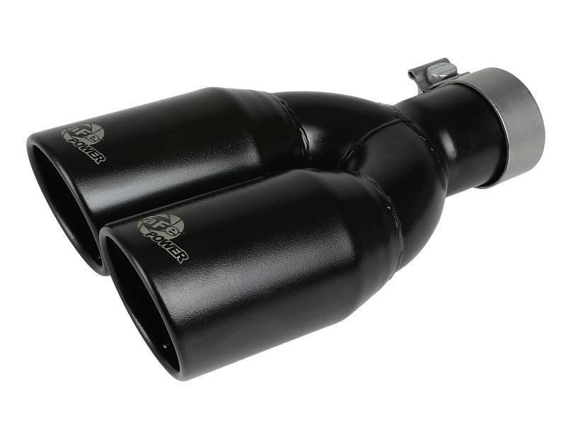 aFe Vulcan Series 2.5in 304SS Cat-Back Exhaust 07-18 Jeep Wrangler (JK) V6-3.6/3.8L w/ Black Tips