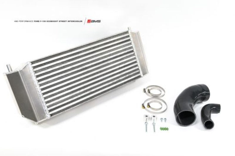 AMS AMS.32.09.0001-1 - Performance 2015+ Ford F-150 2.7L/3.5L / 17-19 Ford Raptor 3.5L 5.5in Thick Intercooler Upgrade