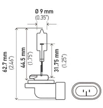 Load image into Gallery viewer, Hella 888 - Bulb  12V 50W PGJ13 T3.25