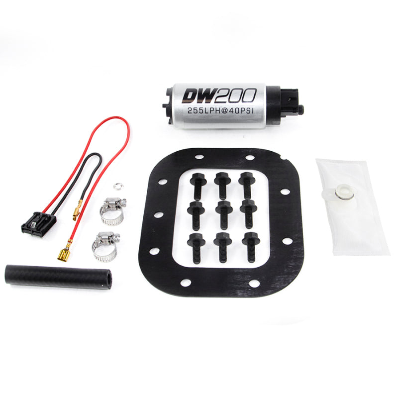 DeatschWerks 9-201-1027 - 84-85 Chevy Corvette 5.7L DW200 255 LPH In-Tank Fuel Pump w/ Install Kit