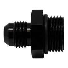 Load image into Gallery viewer, DeatschWerks 6-02-0401-B FITS 8AN ORB Male to 6AN Male Flare Adapter (Incl O-Ring)Anodized Matte Black