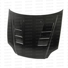 Load image into Gallery viewer, Seibon HD9900HDCV-TS FITS 99-00 Honda Civic (EM1/EJ6/7/8/EK9) TS-Style Carbon Fiber Hood