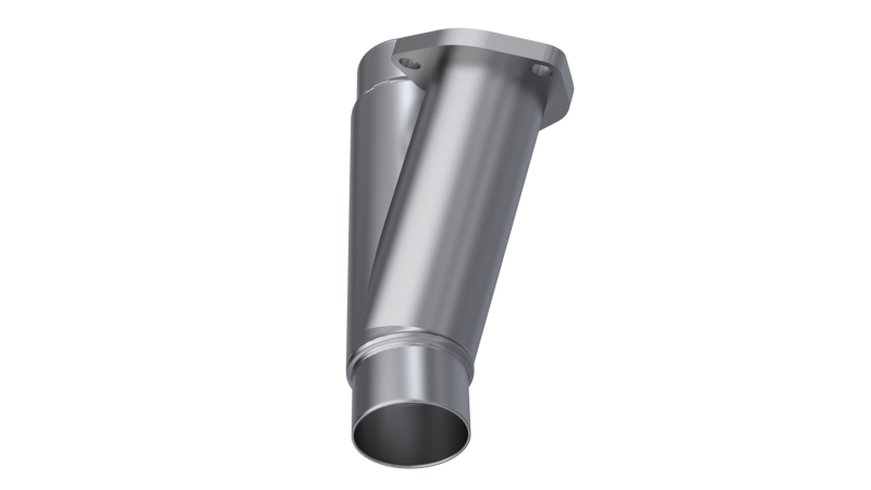 QTP 10225 - 2.25in Weld-On QTEC Exhaust Cutout Y-Pipe