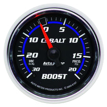 Load image into Gallery viewer, AutoMeter 6107 - Autometer Cobalt 52mm 20psi mechanical Boost Gauge