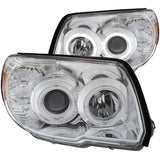 ANZO 111321 FITS: 2006-2009 Toyota 4Runner Projector Headlights w/ Halo Chrome